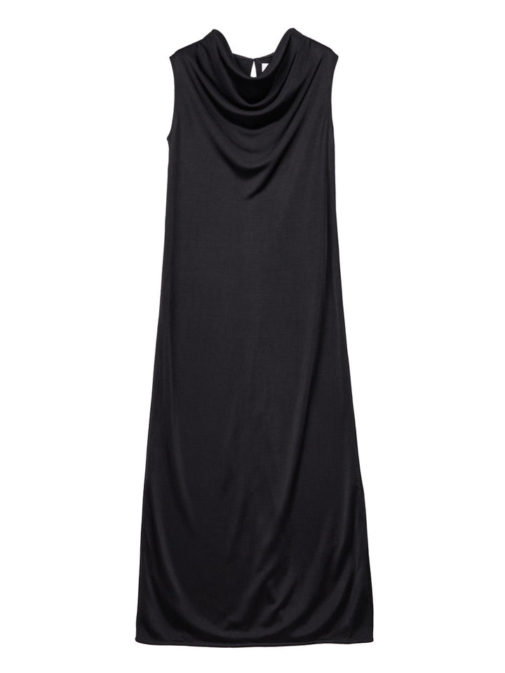 Straight Long Sleeveless Dress