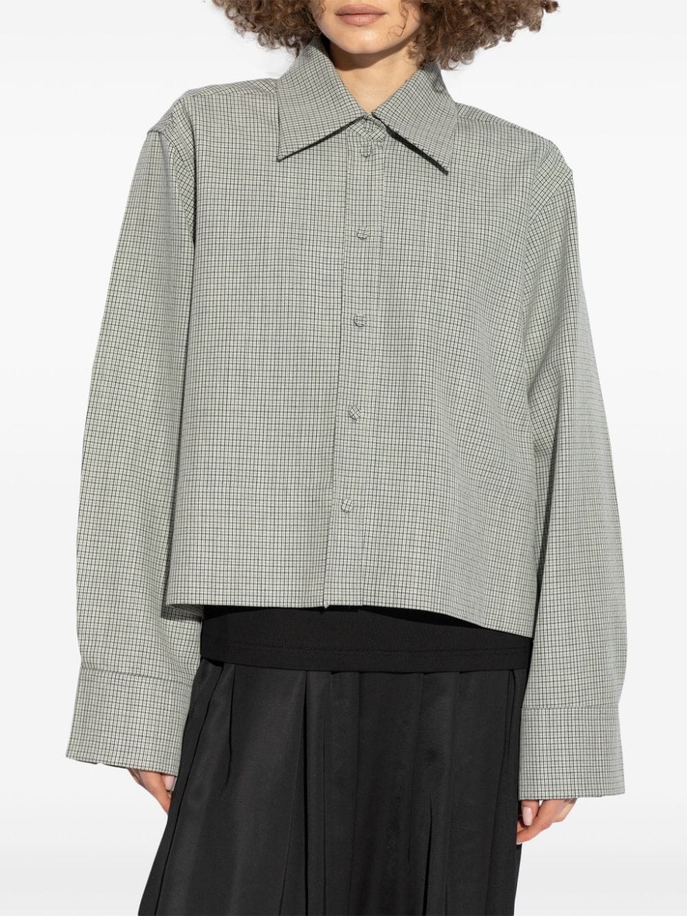 Cropped Boxy Shirt
