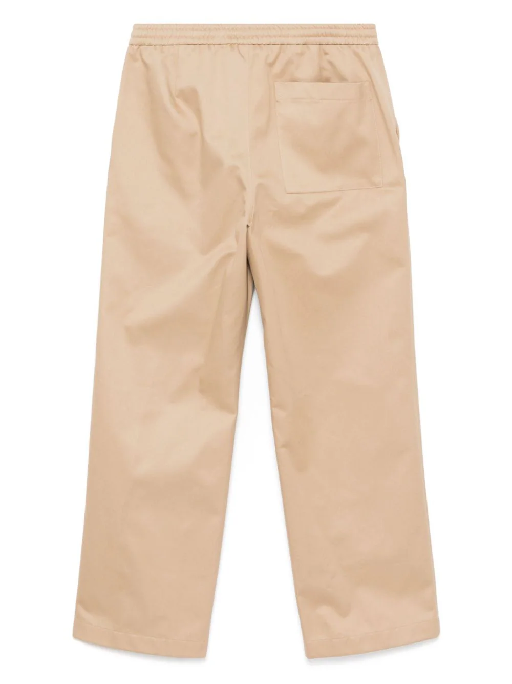 Elastic Waist Cotton Pants