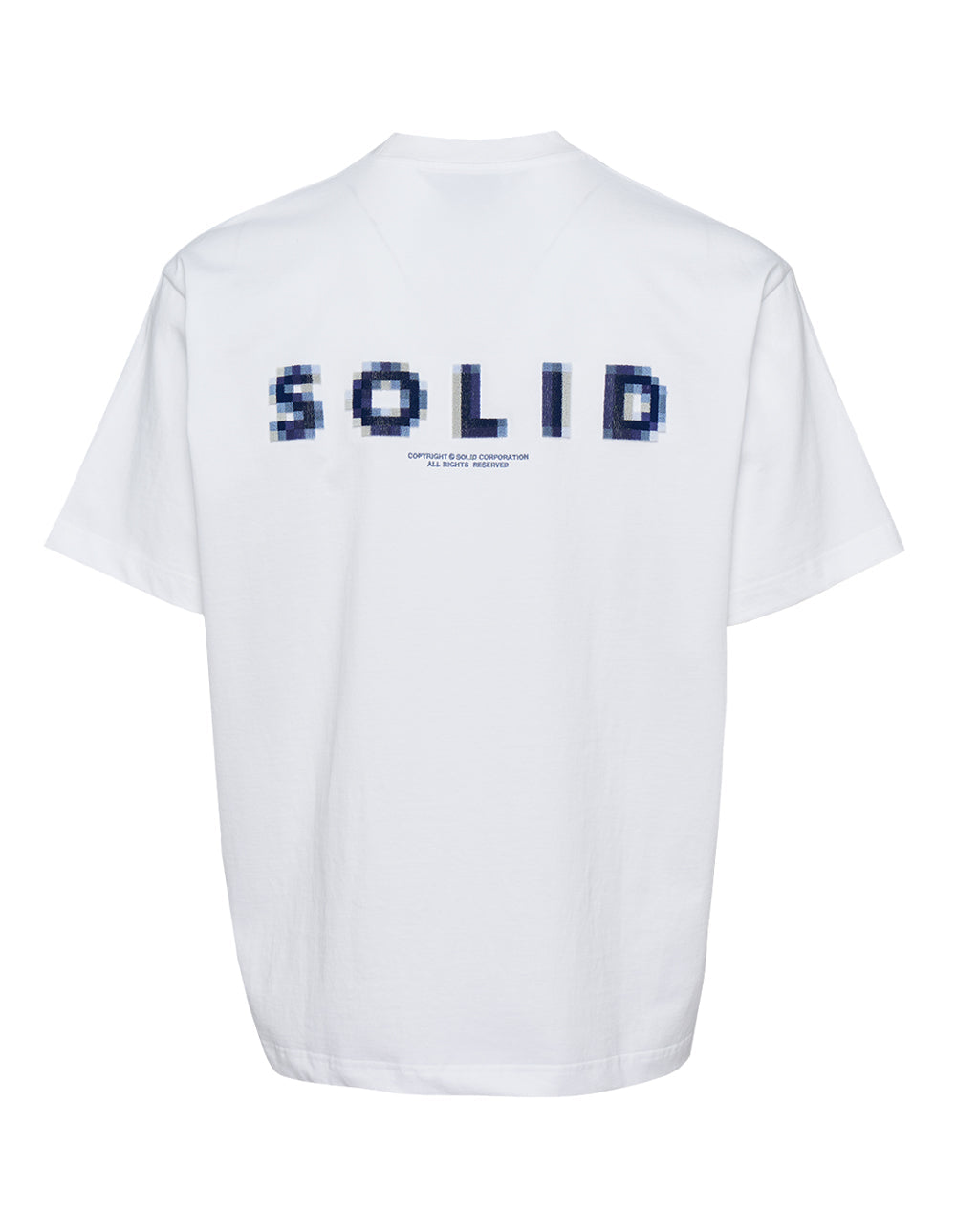 Back Pixel Solid Tee