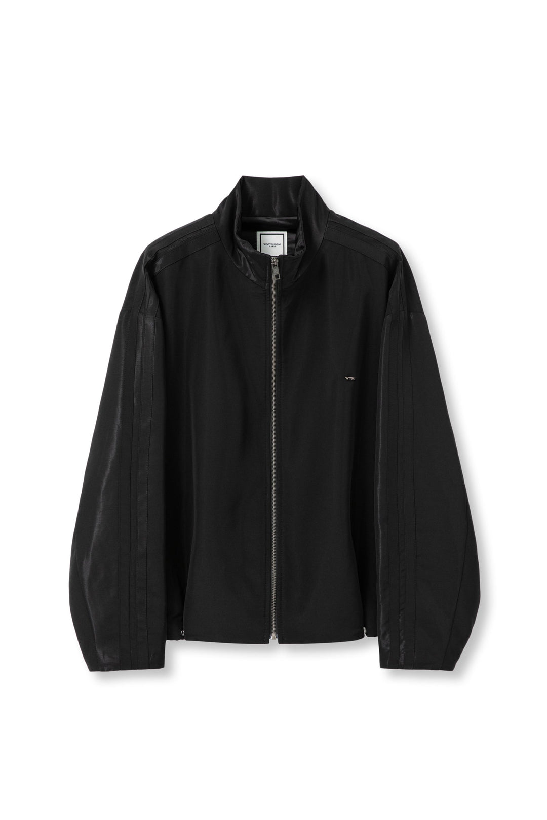 Black Shiny Blouson