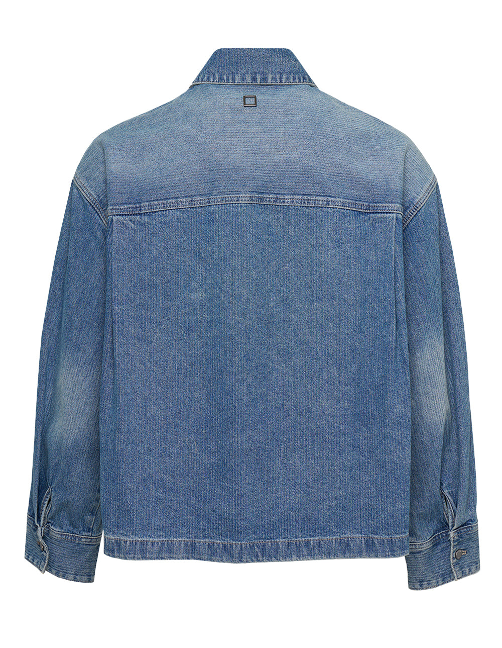 Boxy Fit 2 Pockets Denim Jacket