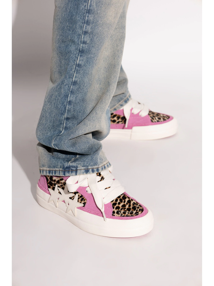 Leopard Sunset Skate Low