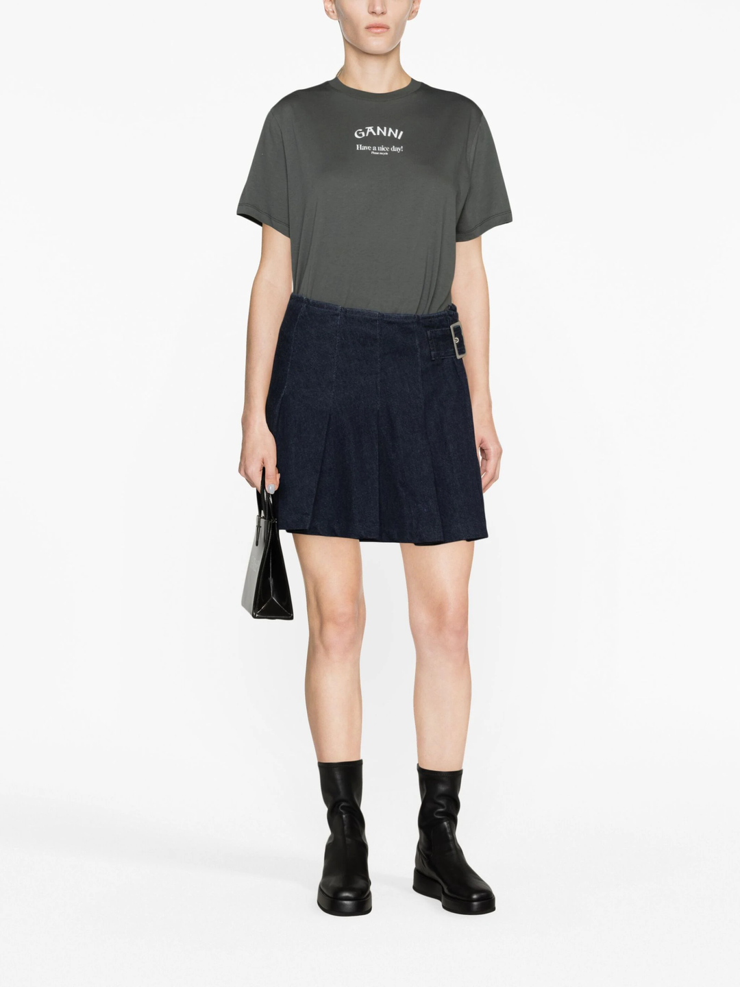 Basic Jersey Ganni Relaxed T-Shirt