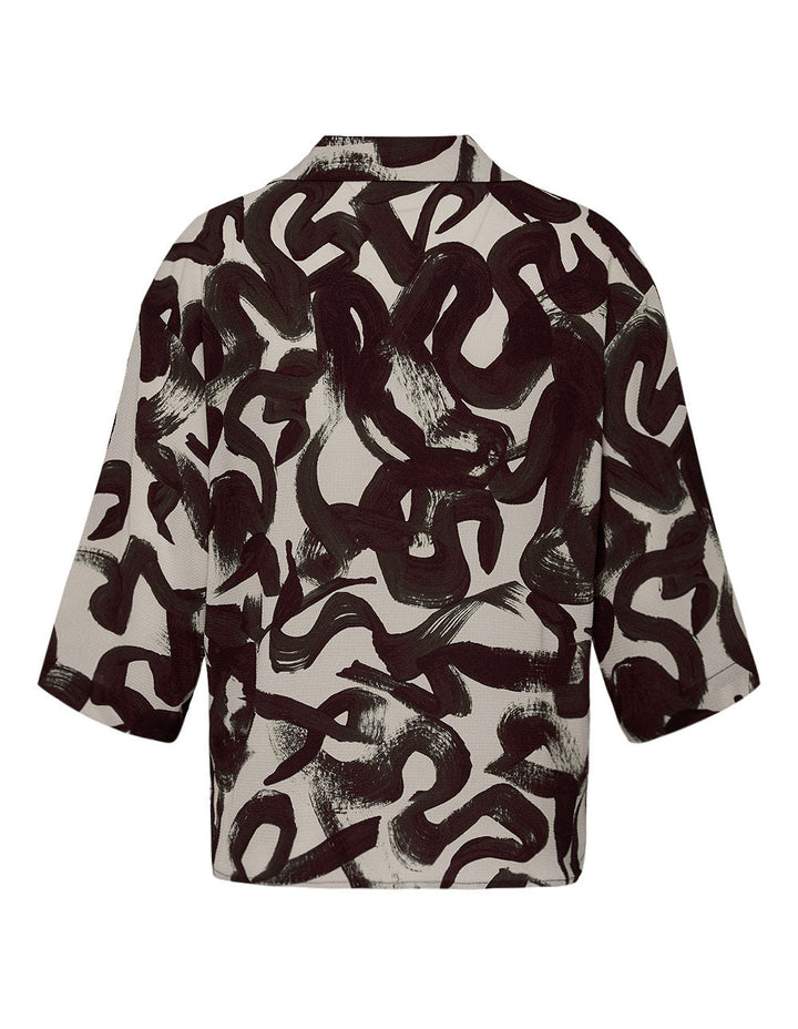 Swirls Print Shirt