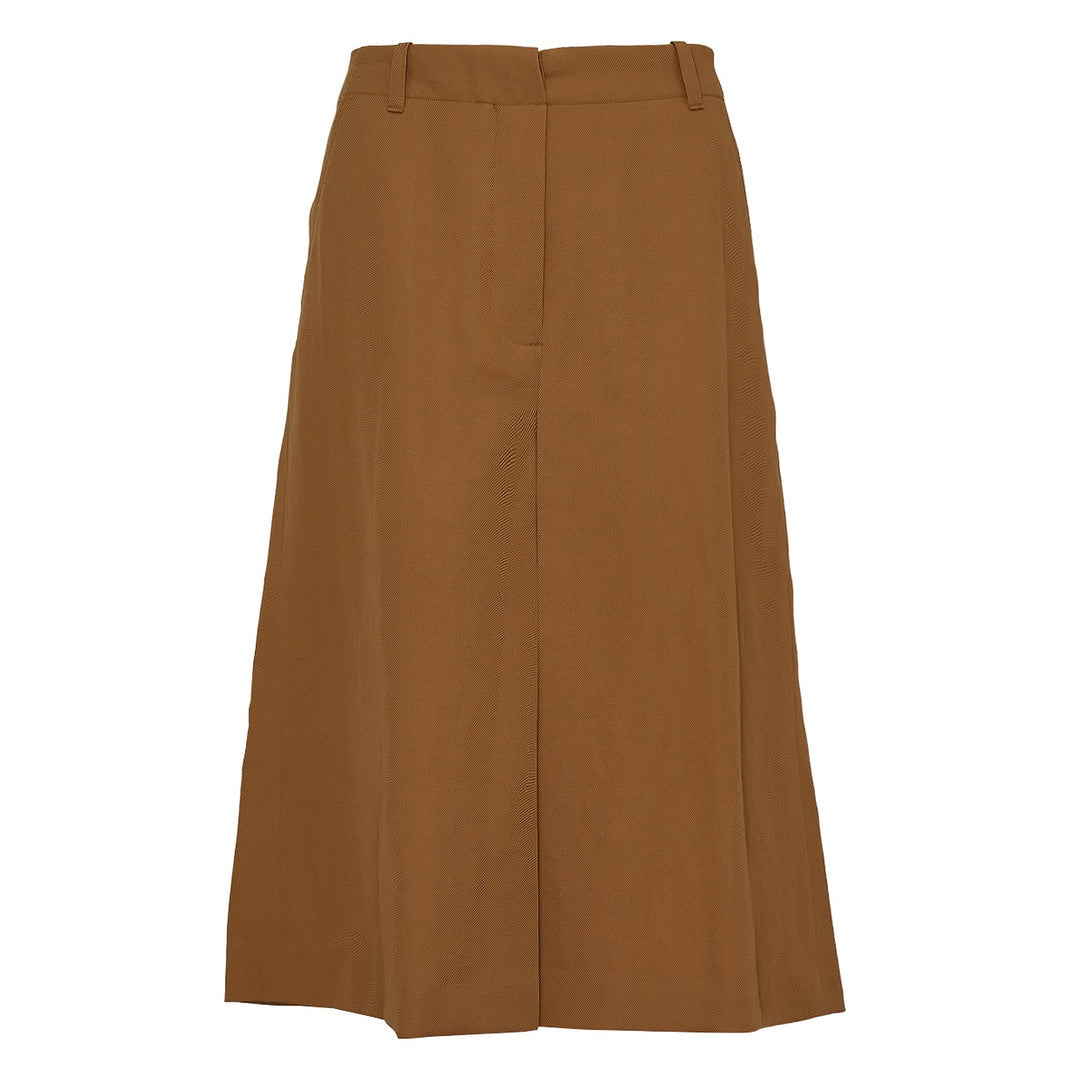 Center Slits Skirt