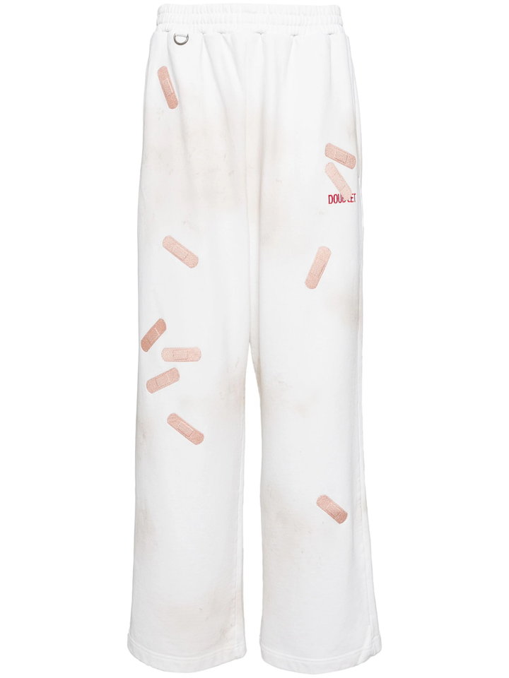 Bandage Embroidery Sweatpants