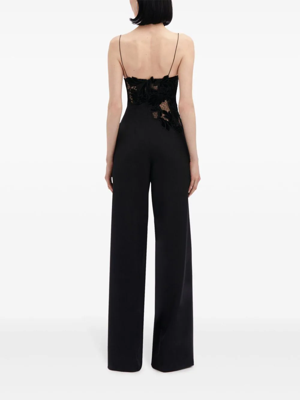 Peony Velvet Guipure Jumpsuit