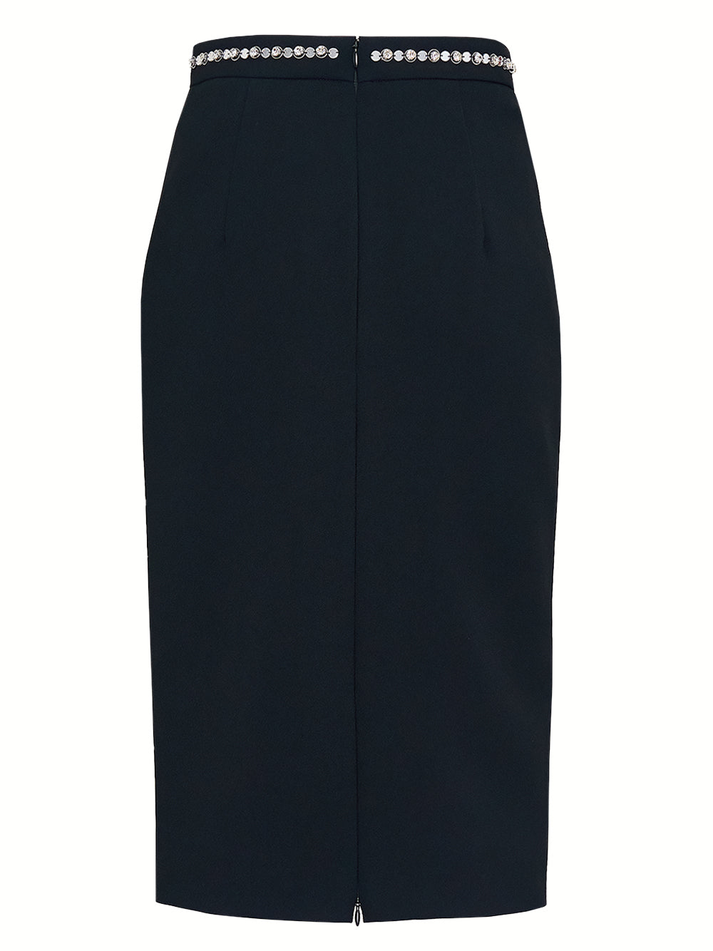 Sequins Trim Skirt