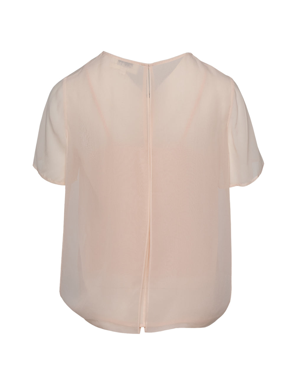 Sheer Viscose Silk Georgette Top