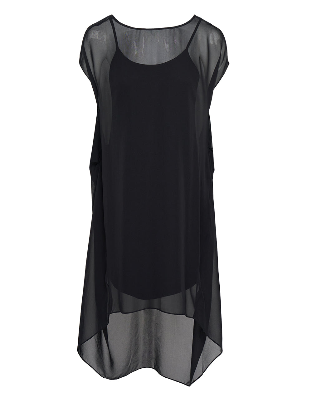 Viscose Silk Drape Dress