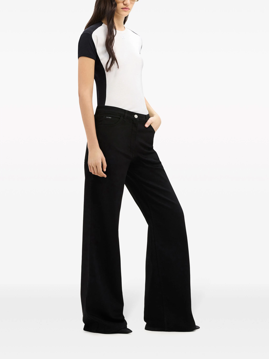 Contrast Frame T-Shirt