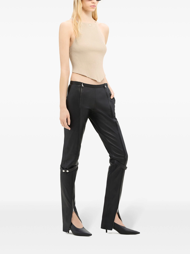 Signature Pointy Rib Knit Tank Top