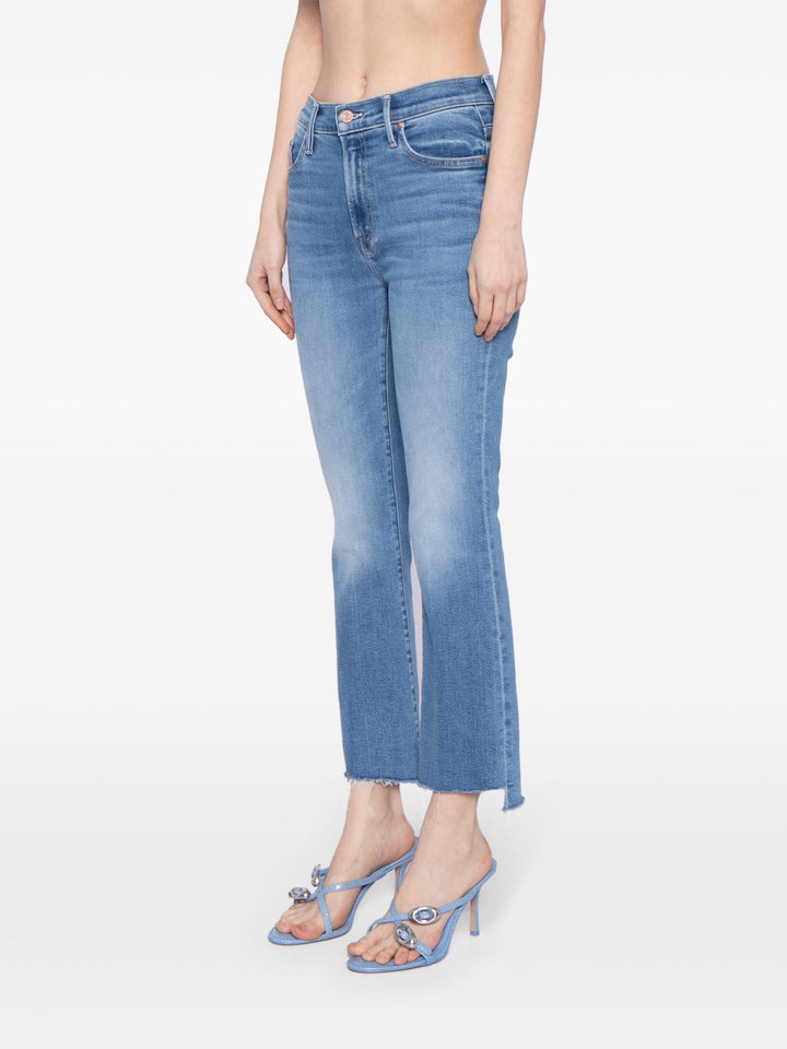 The Insider Crop Step Fray Jeans