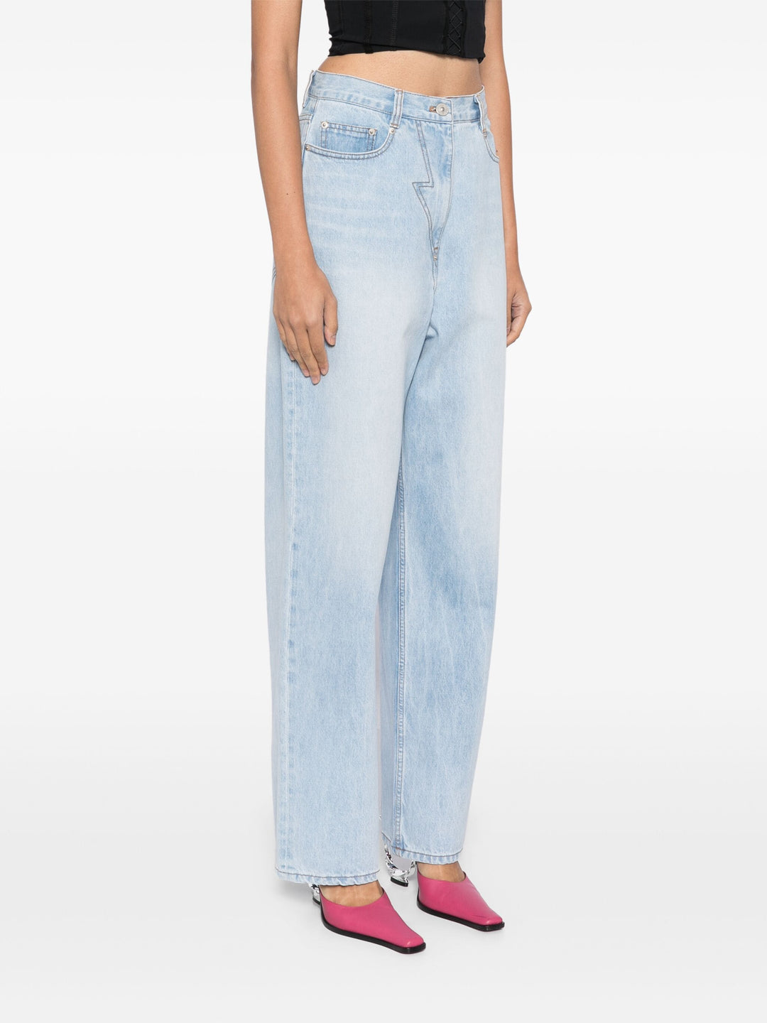 Light Blue Zero Straight Jeans