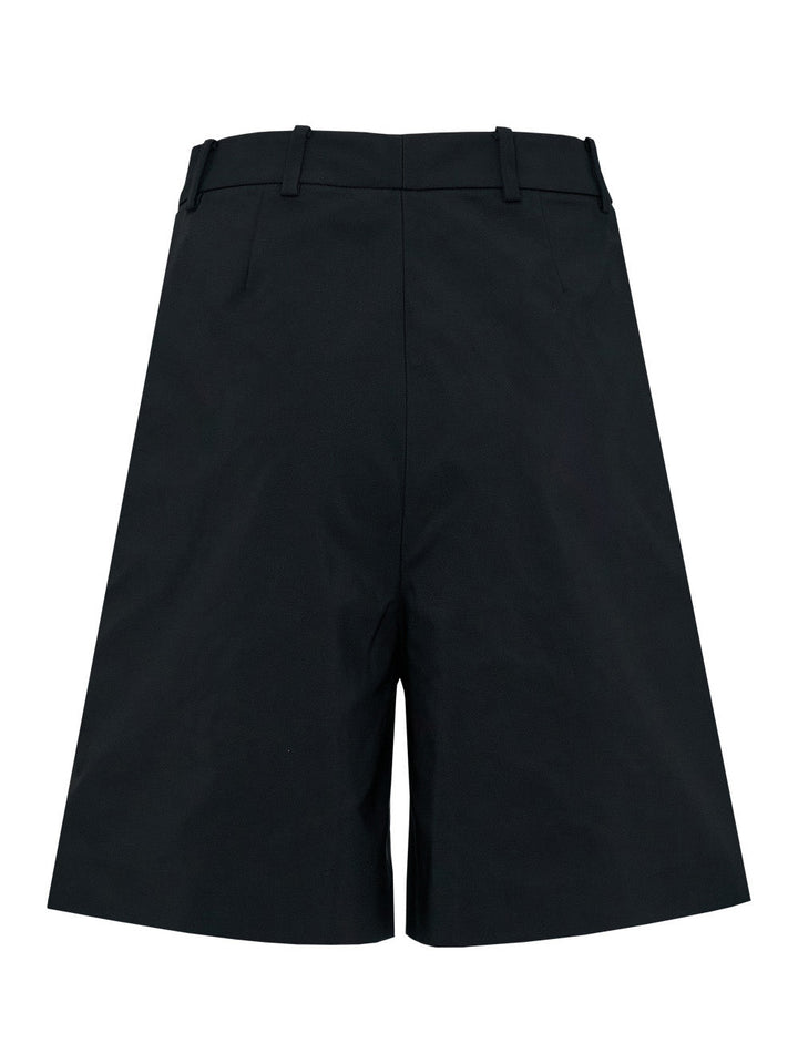 Sheen Poly Tailored Knee Length Shorts