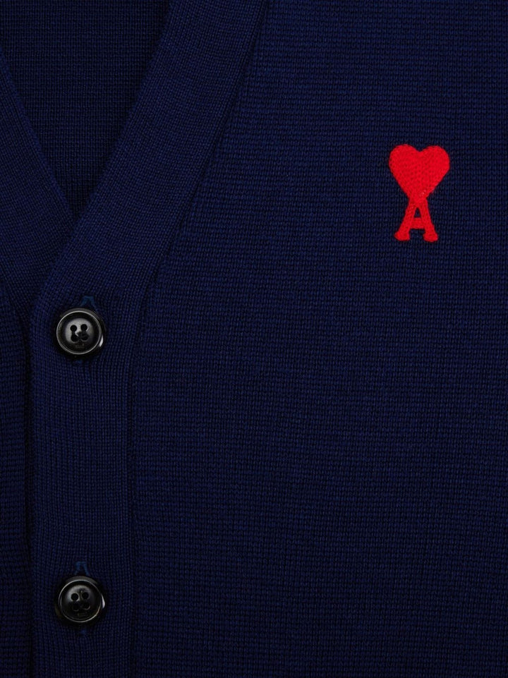 Red AMI de Coeur Cardigan