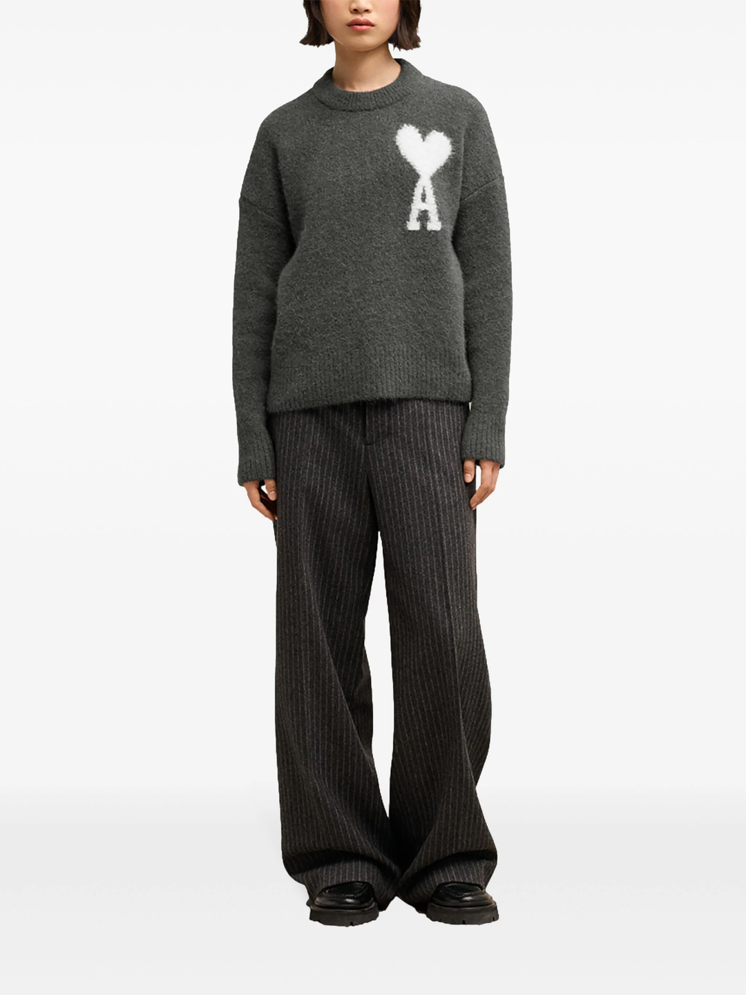 Off-White Ami de Coeur Crew Neck Sweater