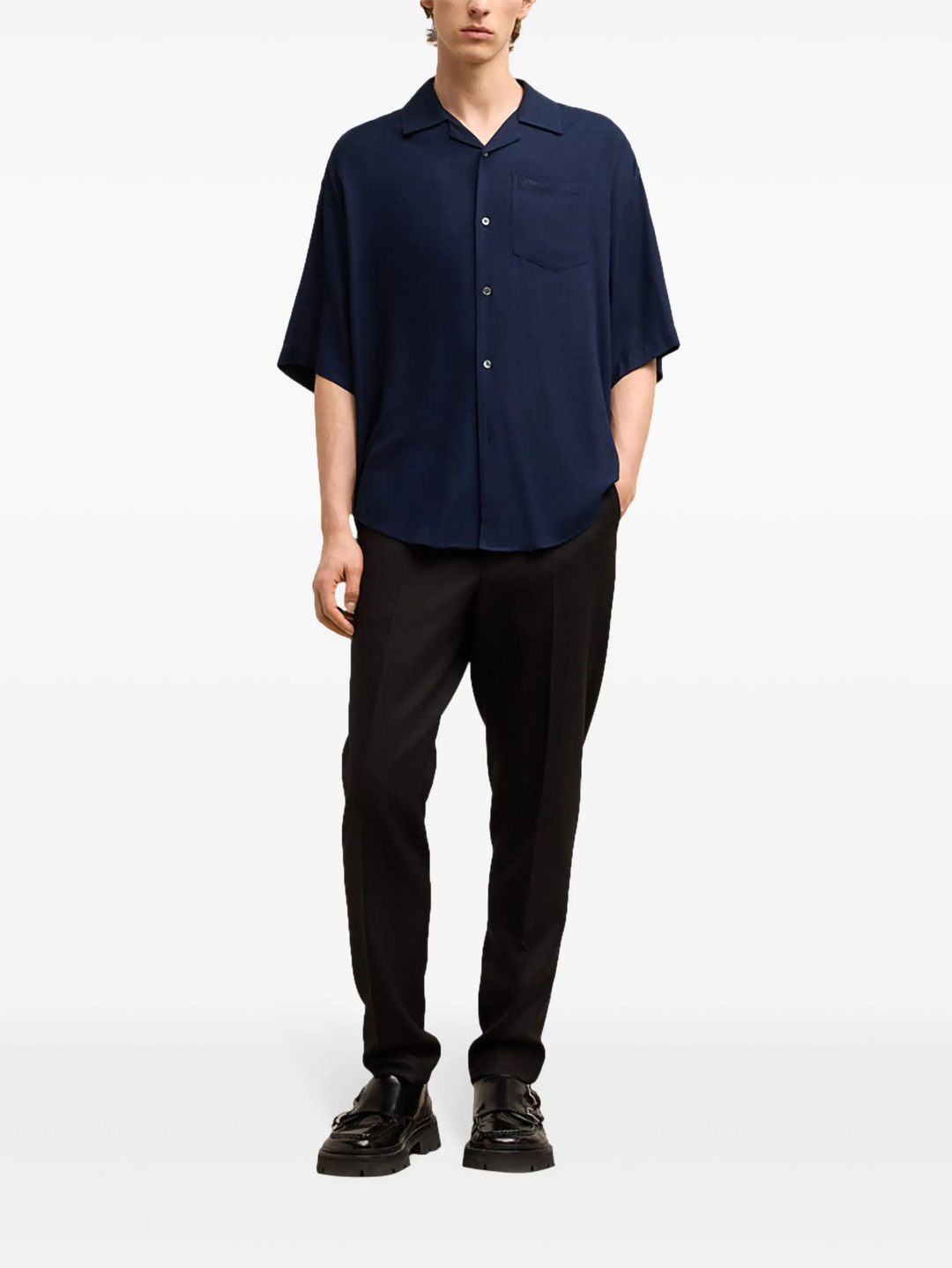 Short Sleeves Boxy Shirt