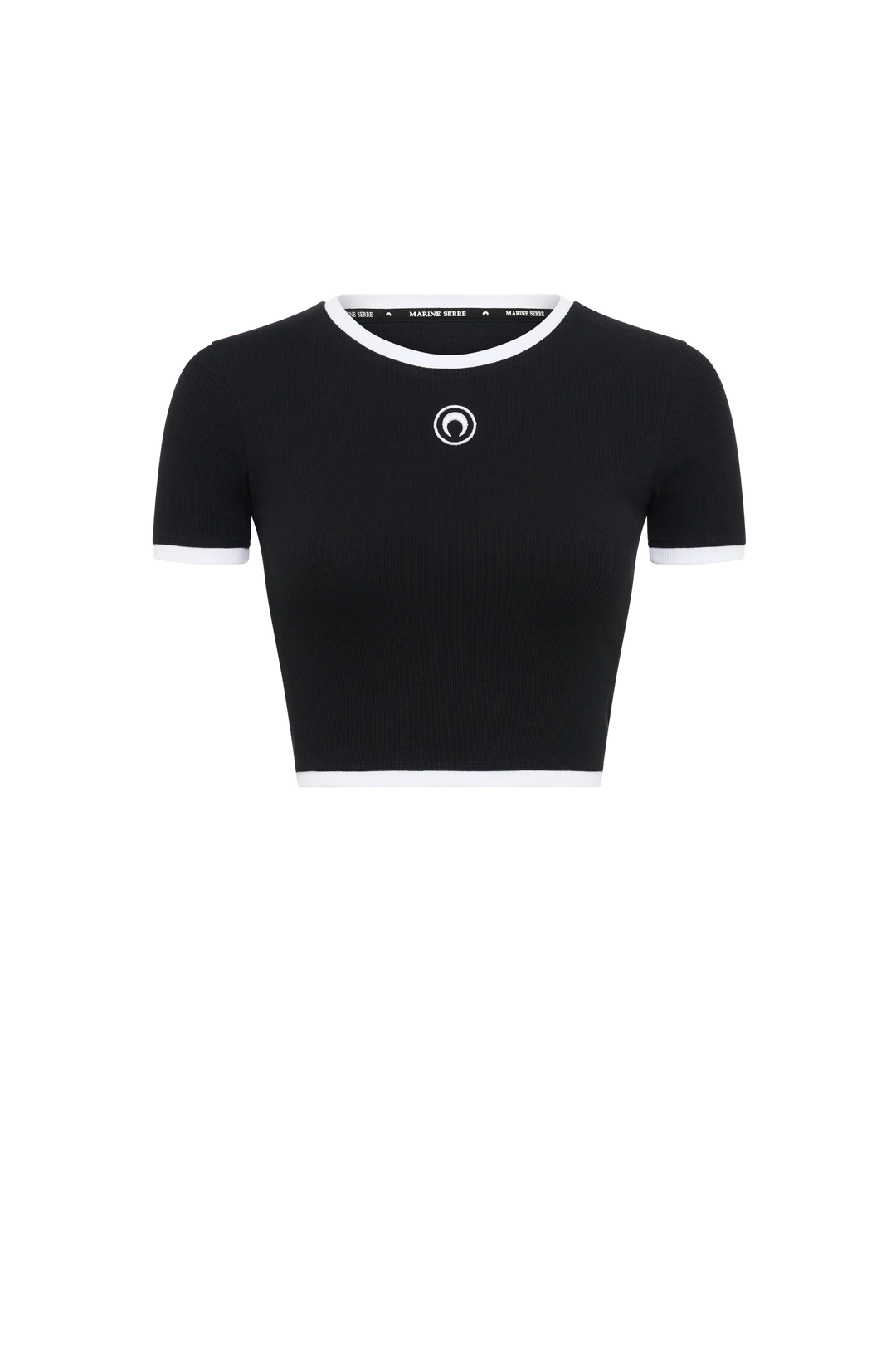 Moon Logo Ribbed Jersey Tee