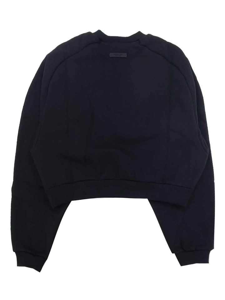 Fleece Cropped Crewneck Sweatshirt