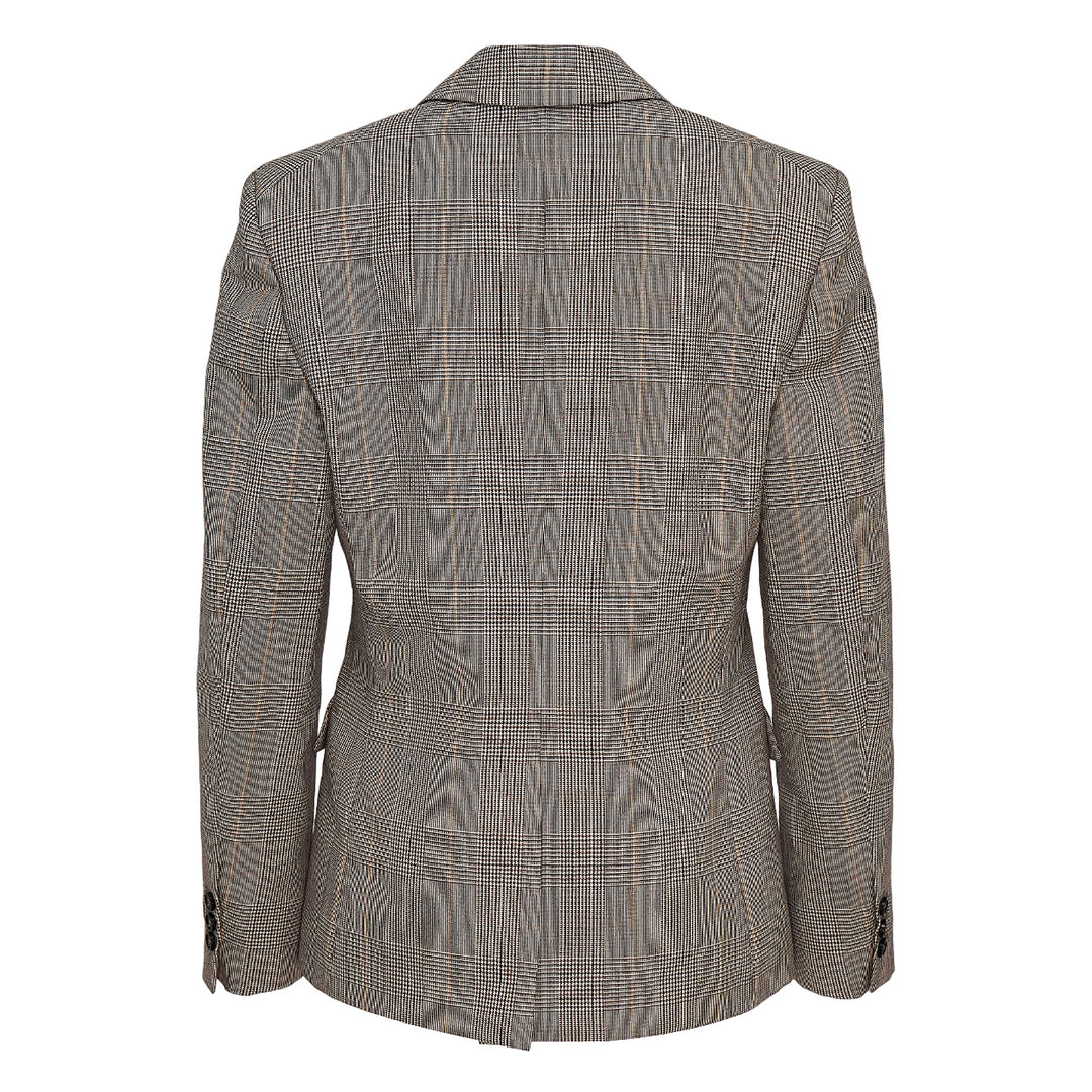 Contrast Piping Jacket