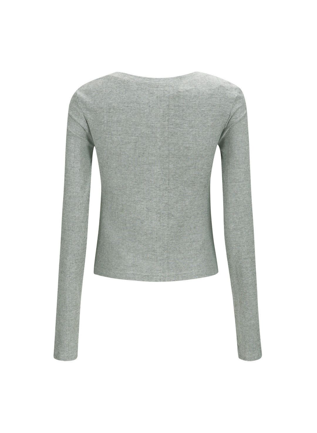 Lurex-Detailed Layered Knit Top