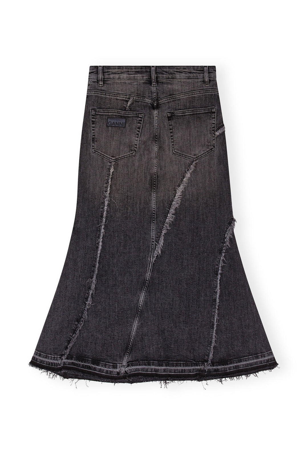 Tint Edge Denim Long Skirt