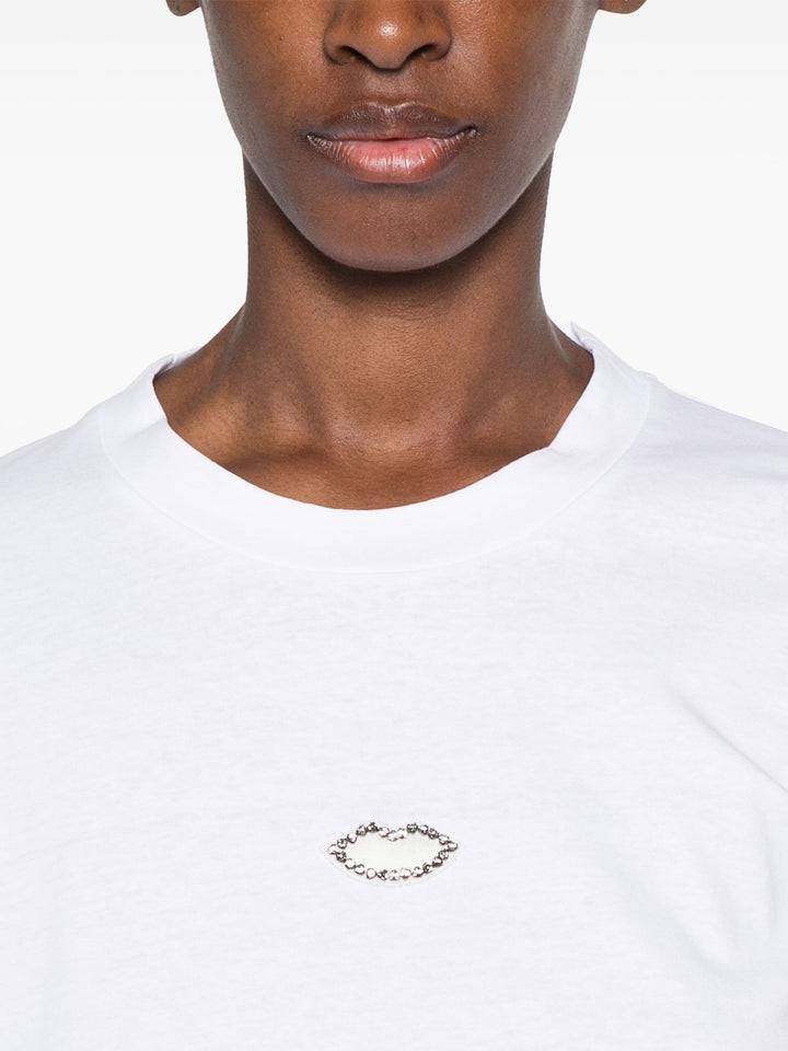 Embellished Lips Organic Cotton Tee