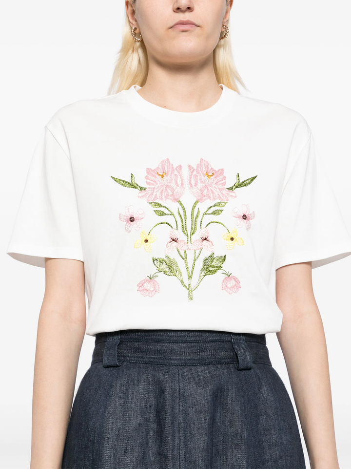 Embroidered Jersey T-Shirt