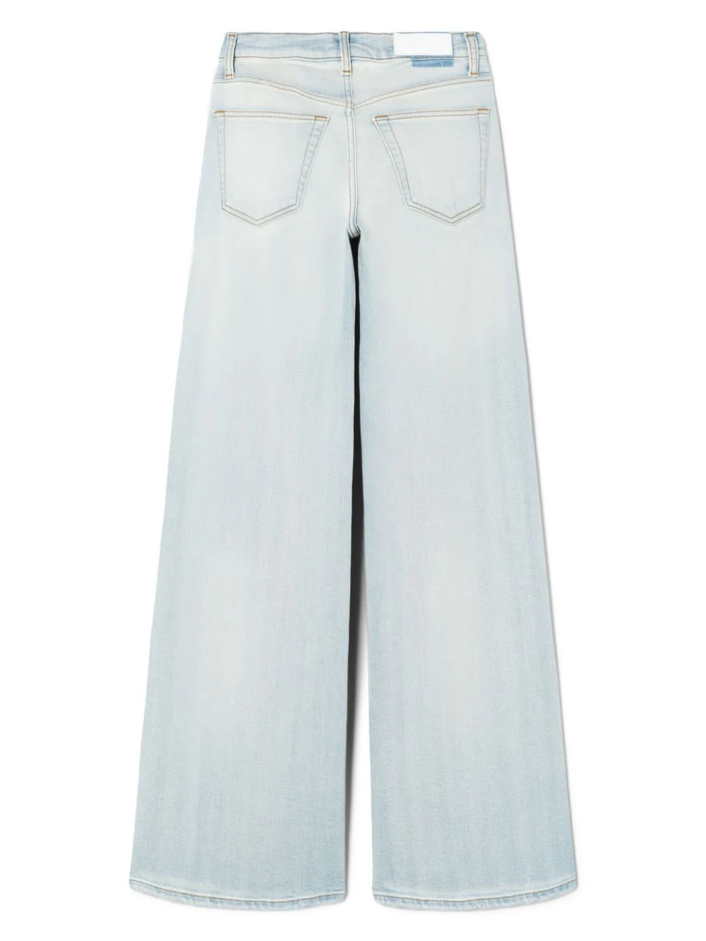 Mid Rise Wide Leg Jeans