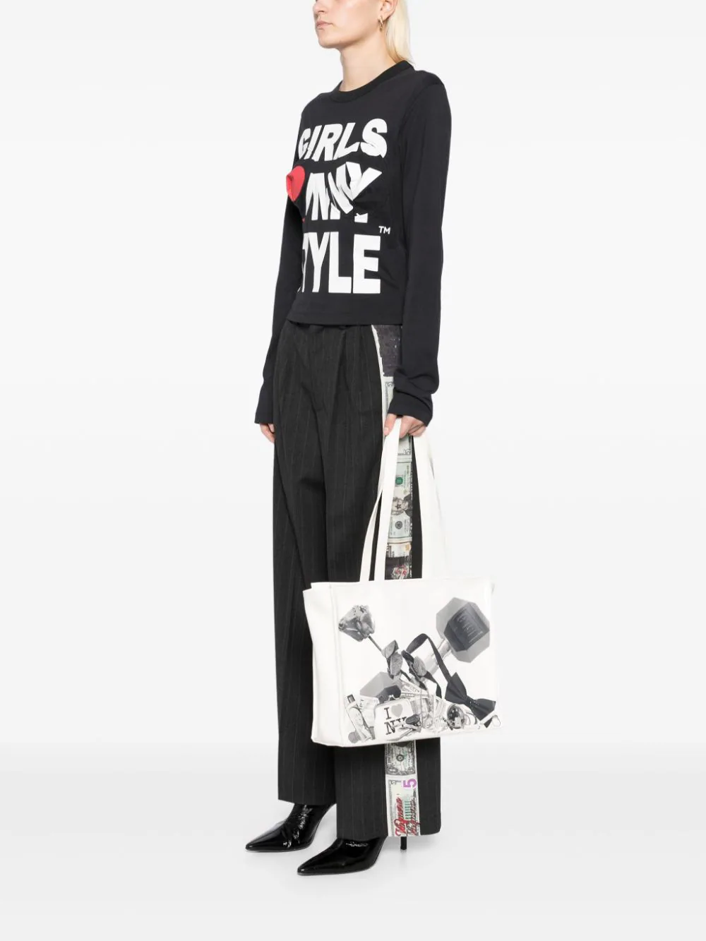 Women Trompe L'Oeil Bag Woven