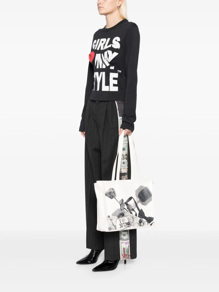 Women Trompe L'Oeil Bag Woven