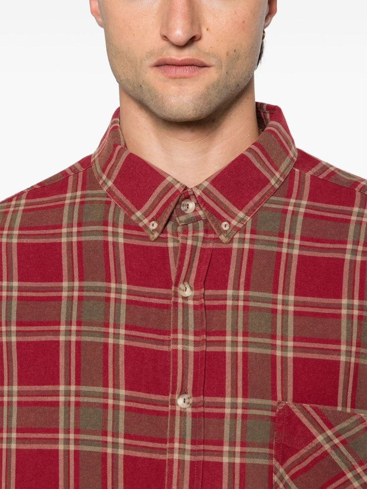 Unisex Plaid Woven Shirt