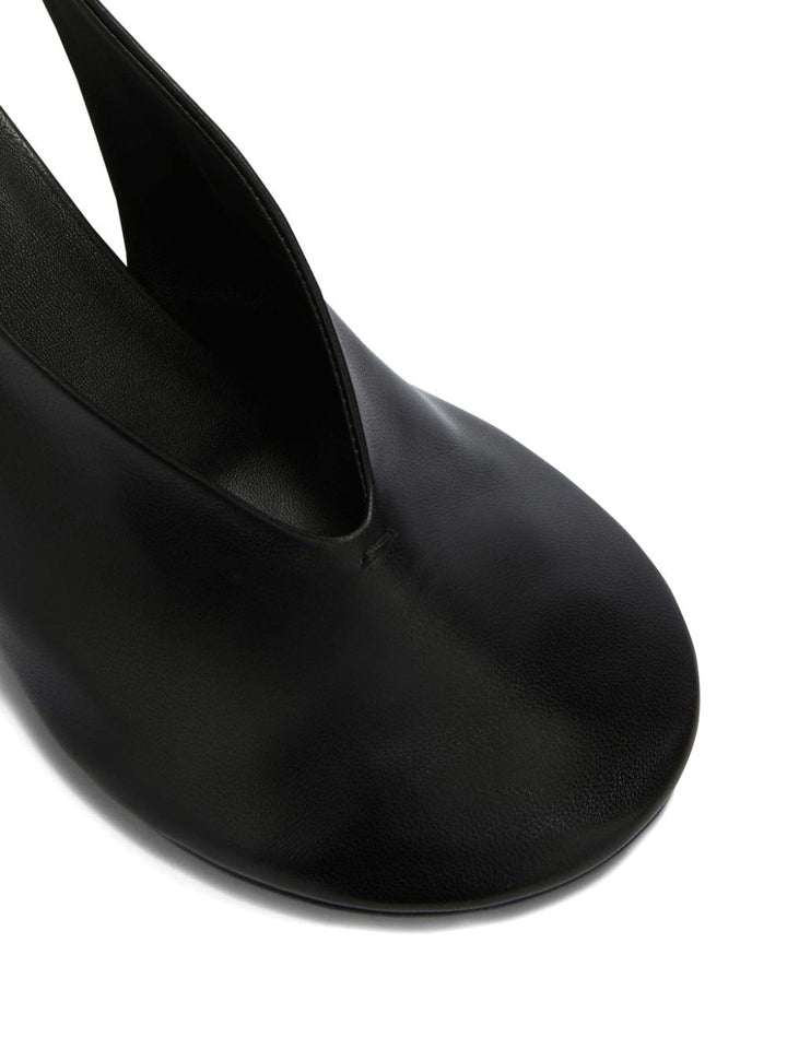 Sling Back Deconstructed Round Heels