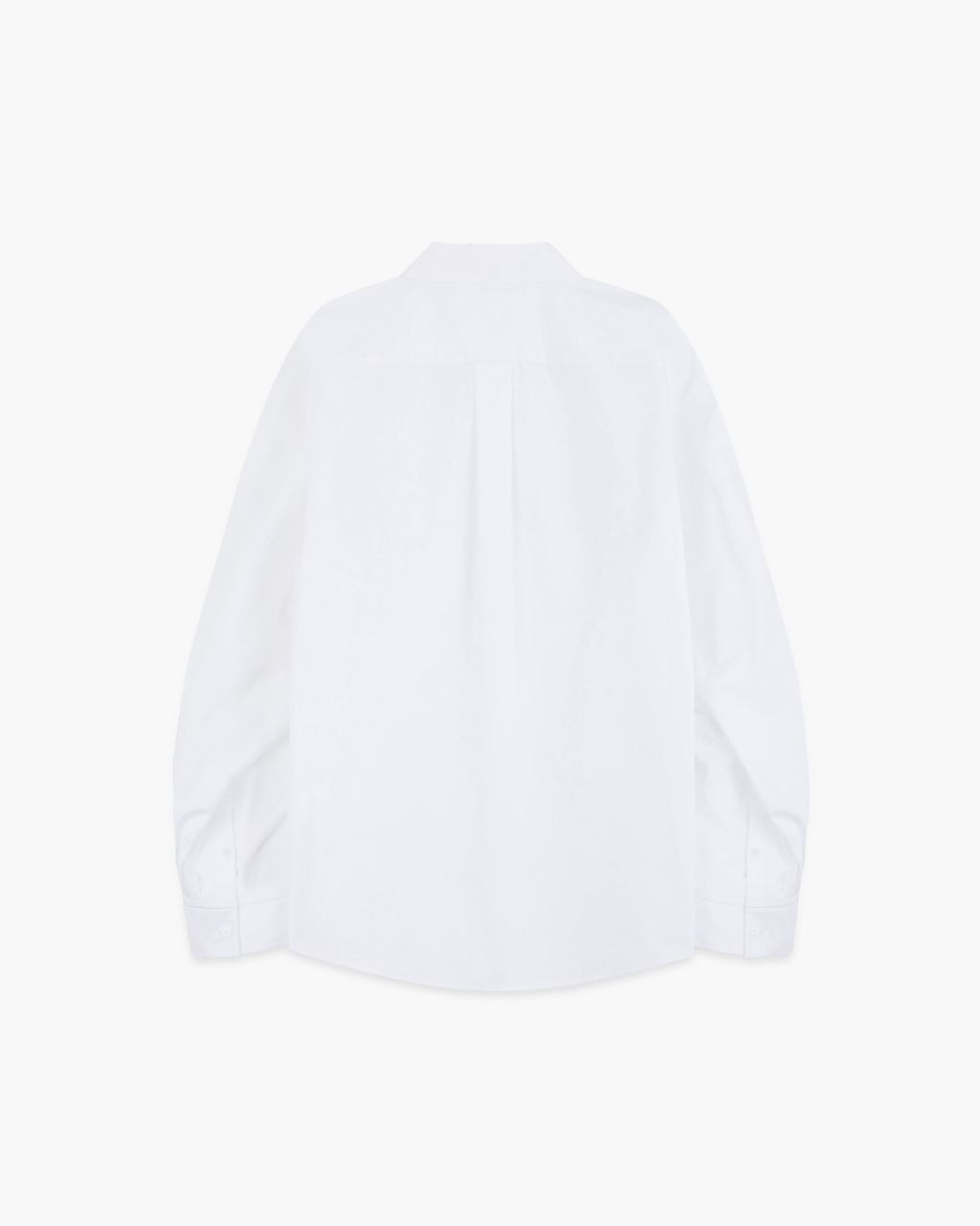 Twisted Sleeve White Shirt