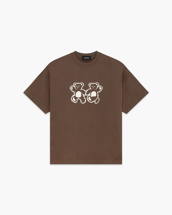 Brown Teddy Bear Twins T-Shirt