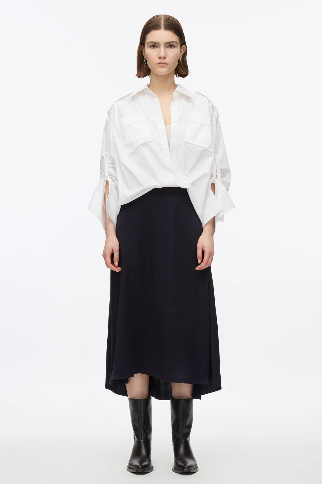 Relaxed Draped Shirt