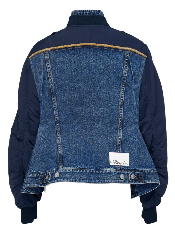 Hybrid Denim Flight Jacket