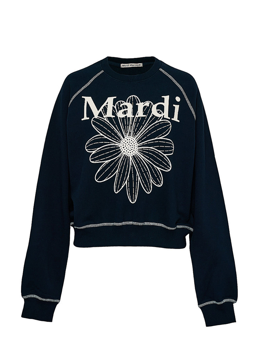 Sweatshirt Raglan Flower Mardi