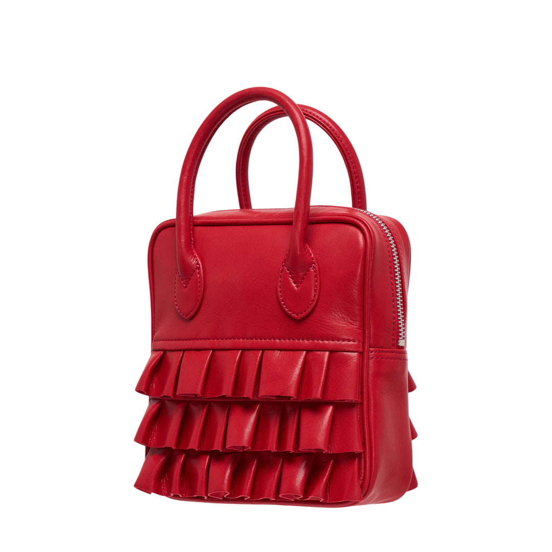 COMME des GARCONS GIRL Teiban Top Handle Frill Bag – Available at Club 21, Official Retailer in Singapore, Malaysia & Thailand with Global Shipping Online