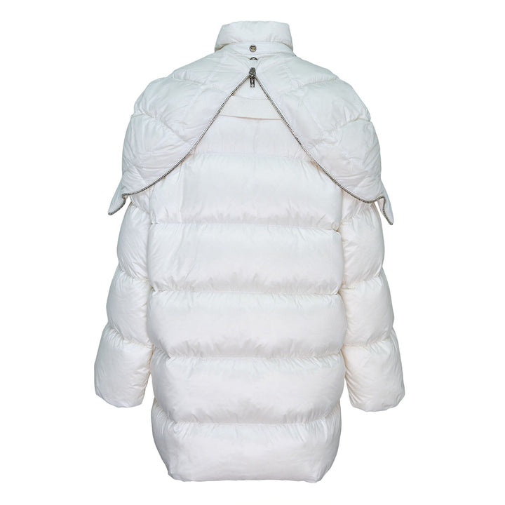 Woven Hooded Cyclopic Puffer
