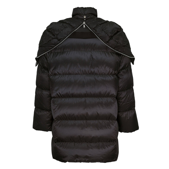 Woven Hooded Cyclopic Puffer