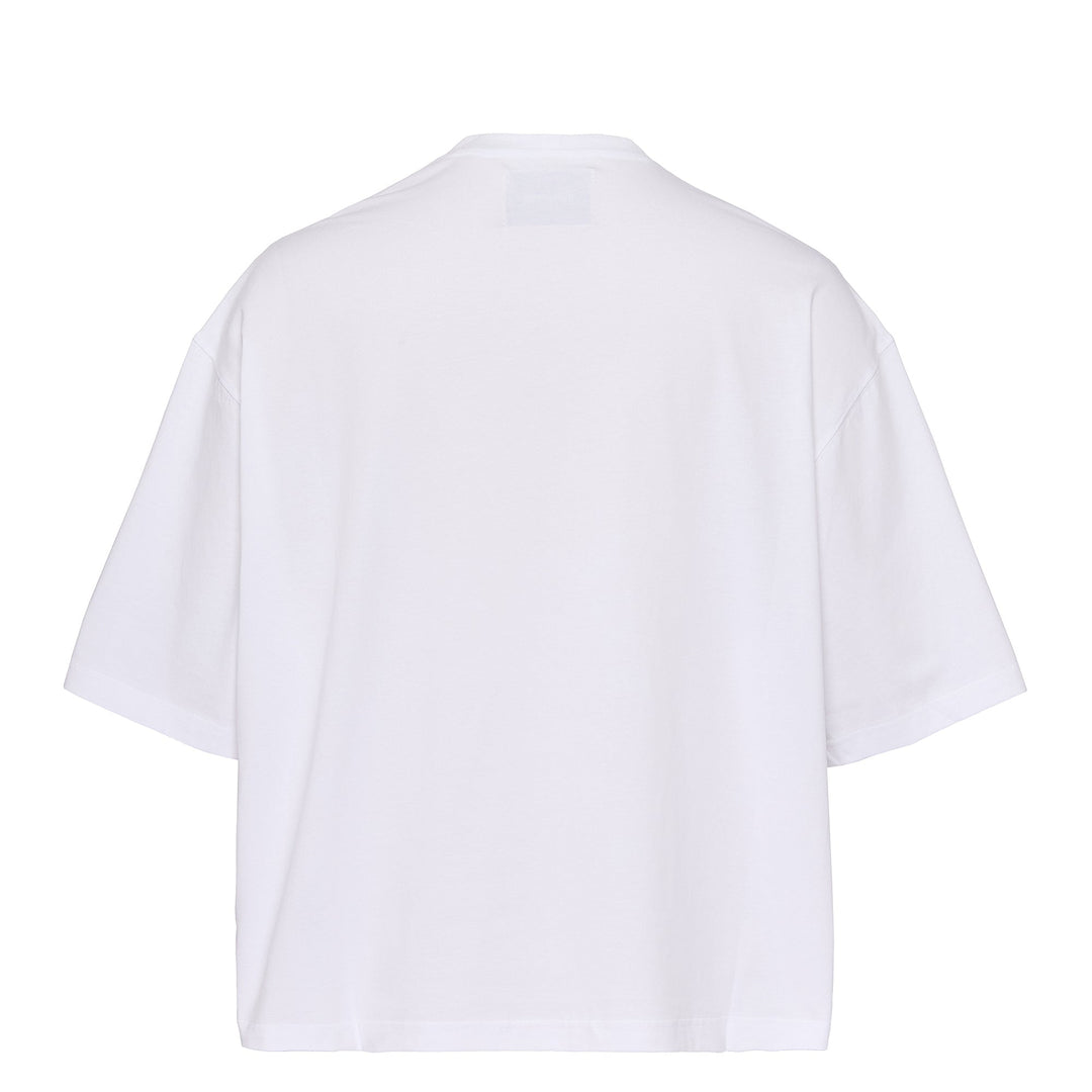 Boxy Tee In Cotton Jersey
