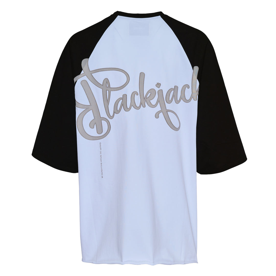 Jumbo Baseball Tee In Combed Cotton
