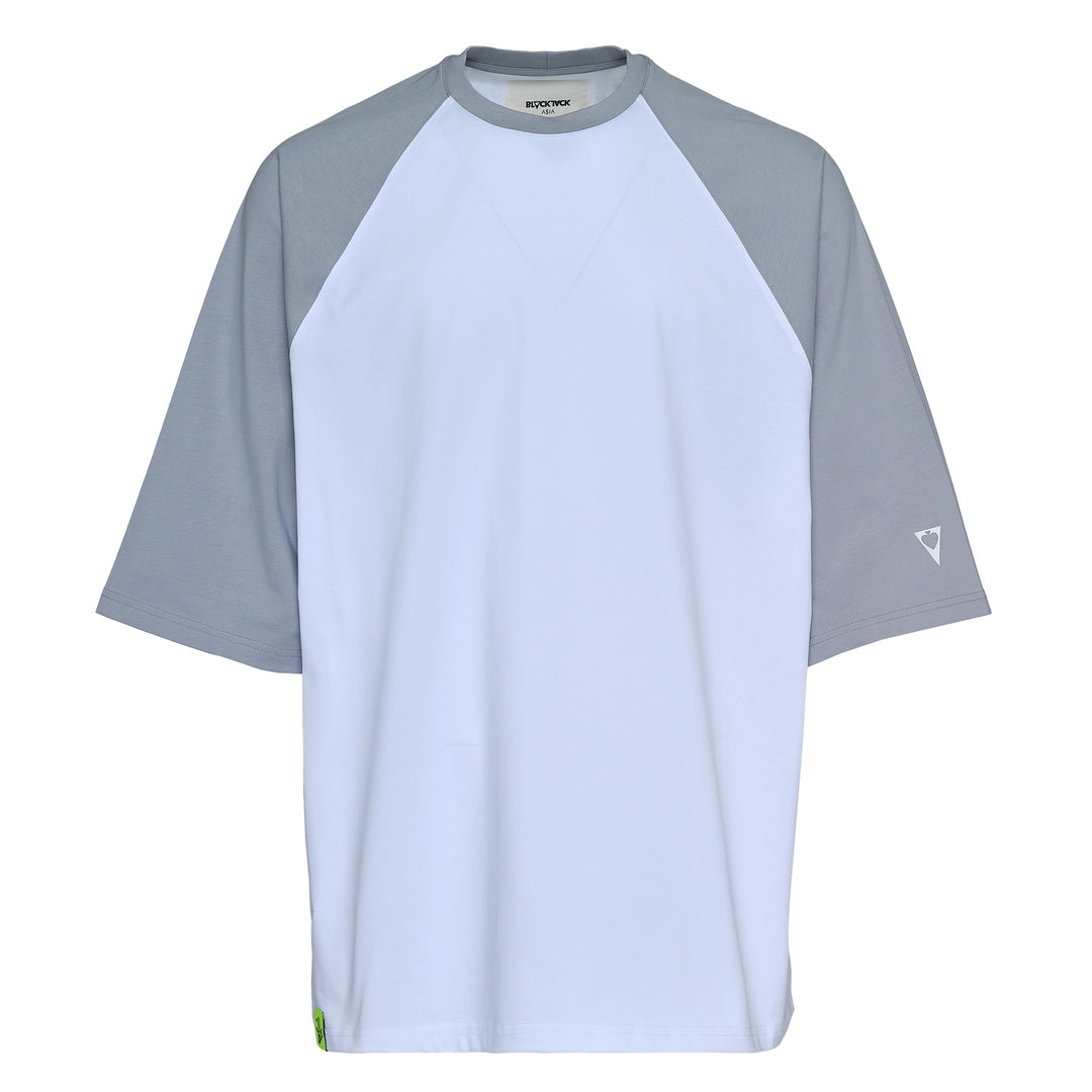 Jumbo Baseball Tee In Combed Cotton