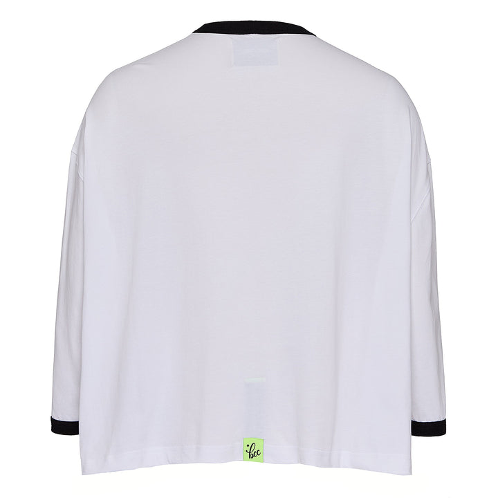 Ringer Tee In Cotton Jersey