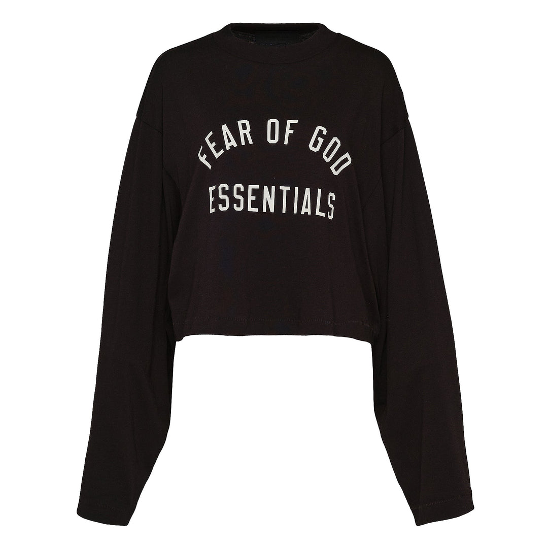 Tri-Blend Cropped Longsleeve Tee Women