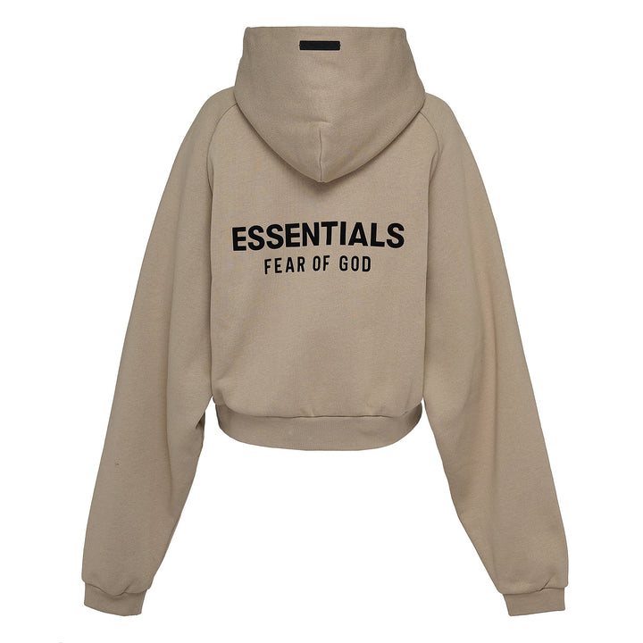 Core-Fleece Cropped Hoodie Women