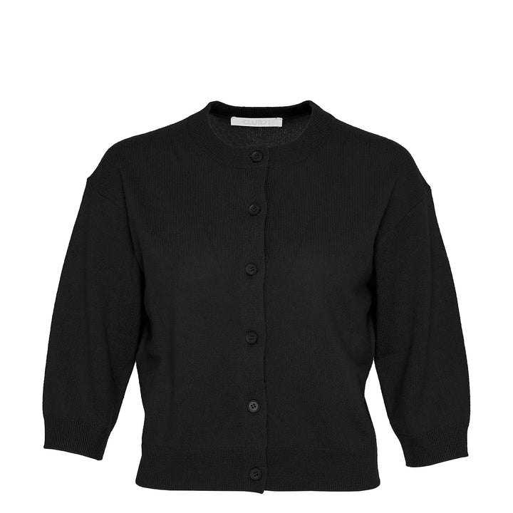 Recycled Cashmere Cropped Cardigan